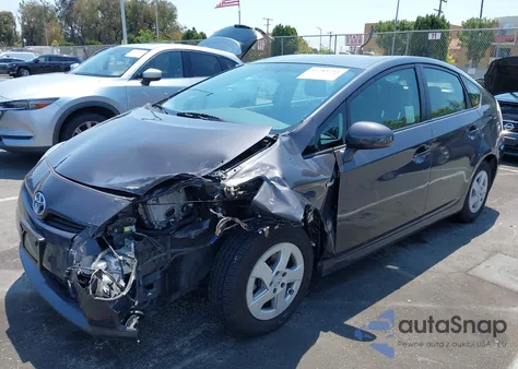 2011 Toyota Prius Four z USA, uszkodzony, nr VIN JTDKN3DU0B1400842